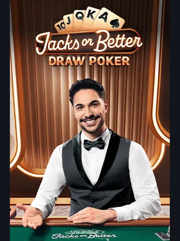 Jacks or Better Draw Poker live game at Rabona Casino