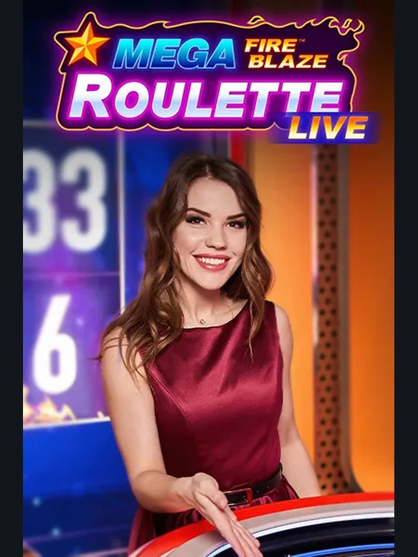 Mega Fire Blaze Roulette Live at Rabona Casino
