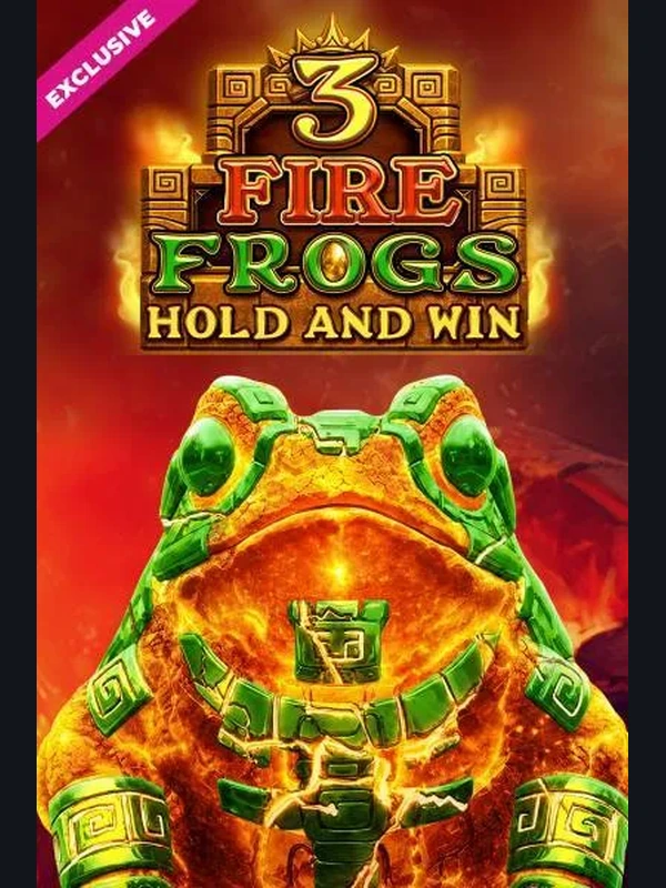3 Fire Frogs Hold and Win slot at Rabona Casino